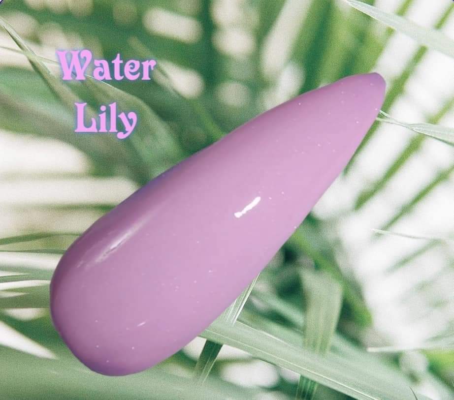 Water lily thermal dip powder