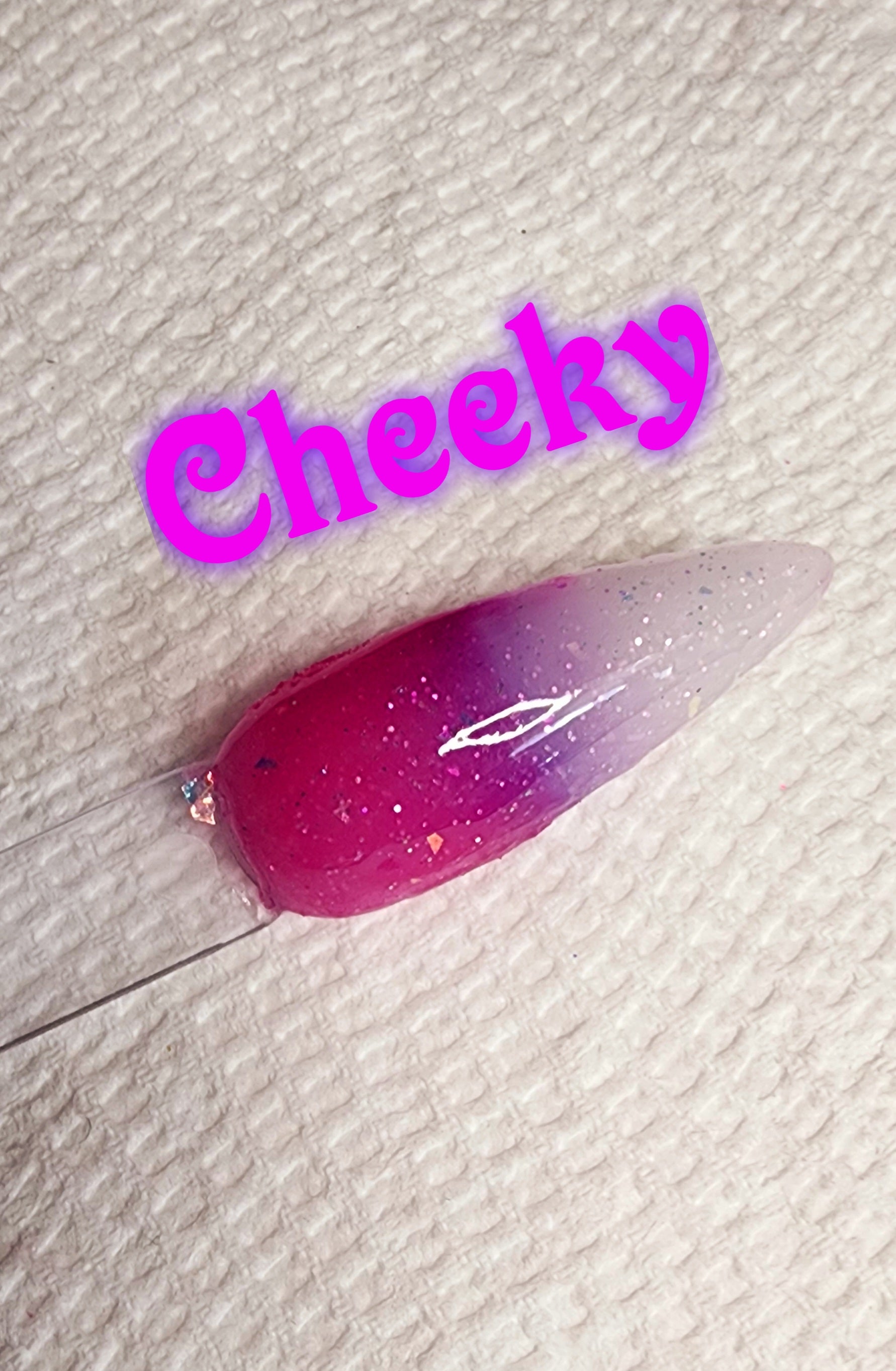 Cheeky, multiple color changing nail dip powder – sugar bottom dips