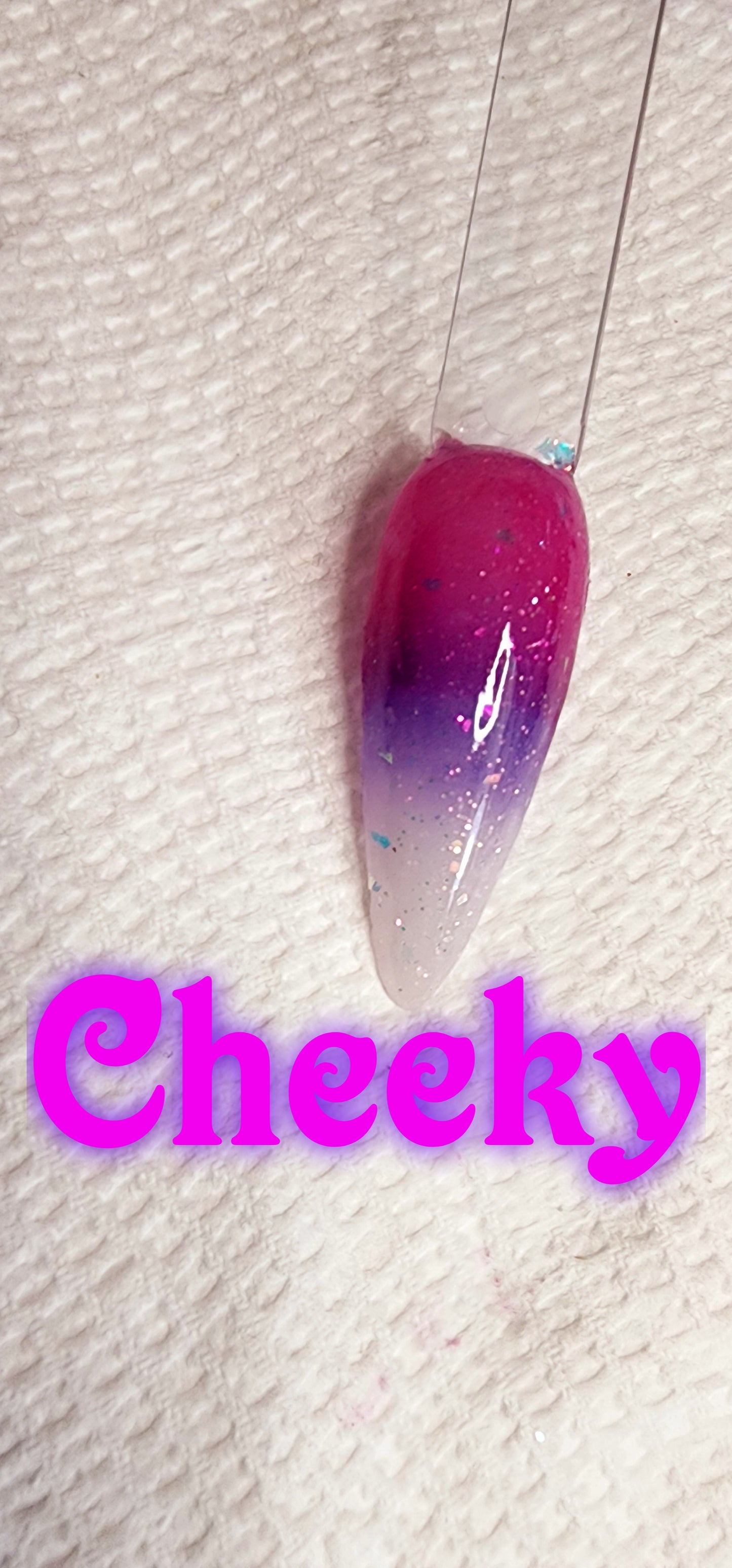 Cheeky, multiple color changing nail dip powder