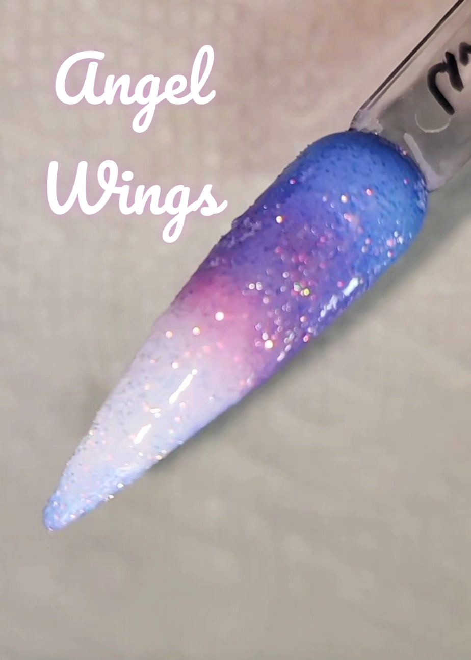 Angel Wings, uv/temp changing dip powder