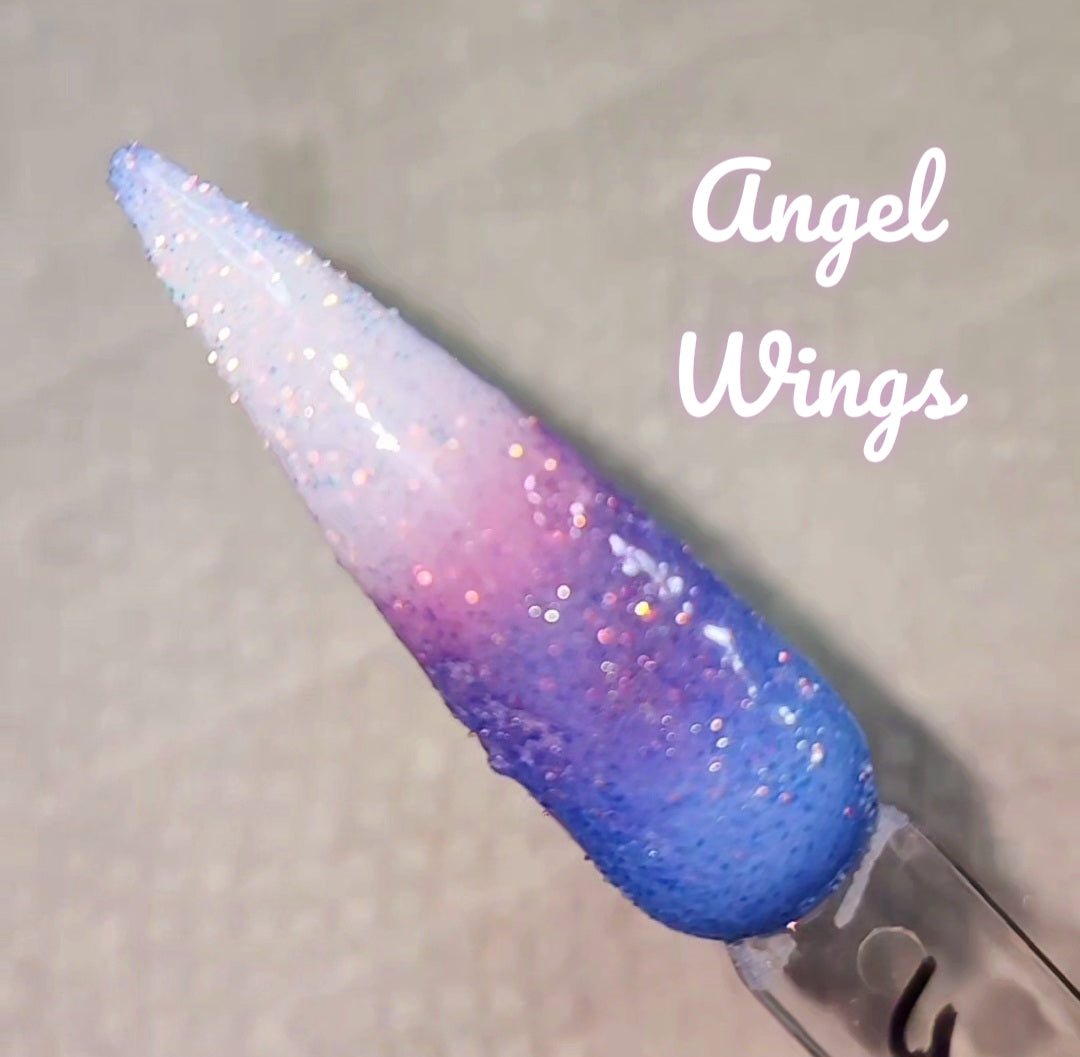 Angel Wings, uv/temp changing dip powder