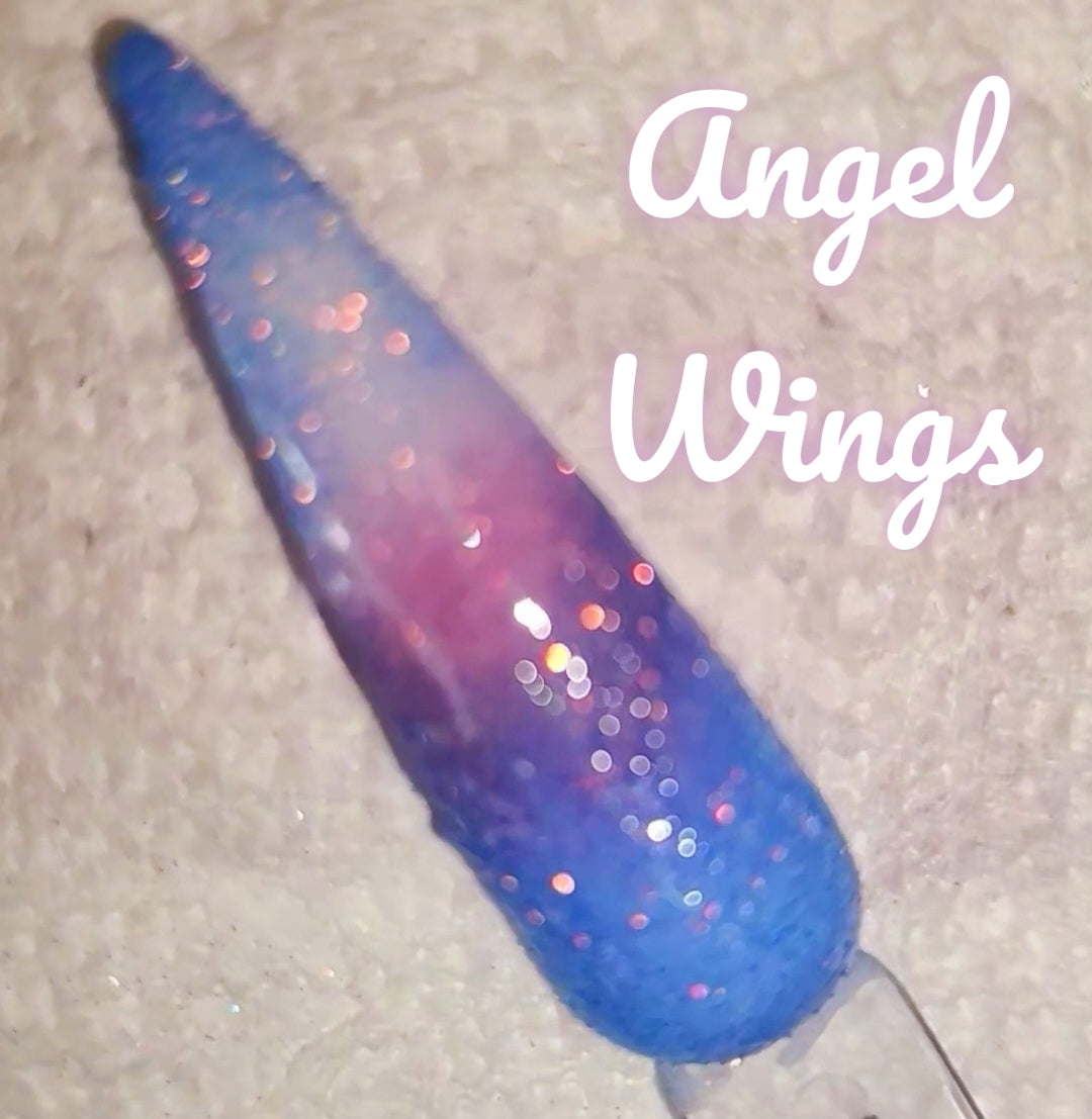 Angel Wings, uv/temp changing dip powder