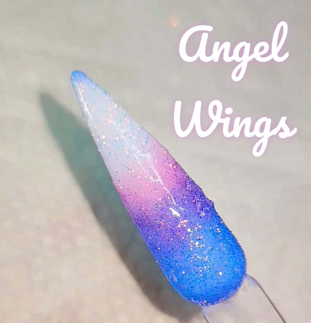 Angel Wings, uv/temp changing dip powder