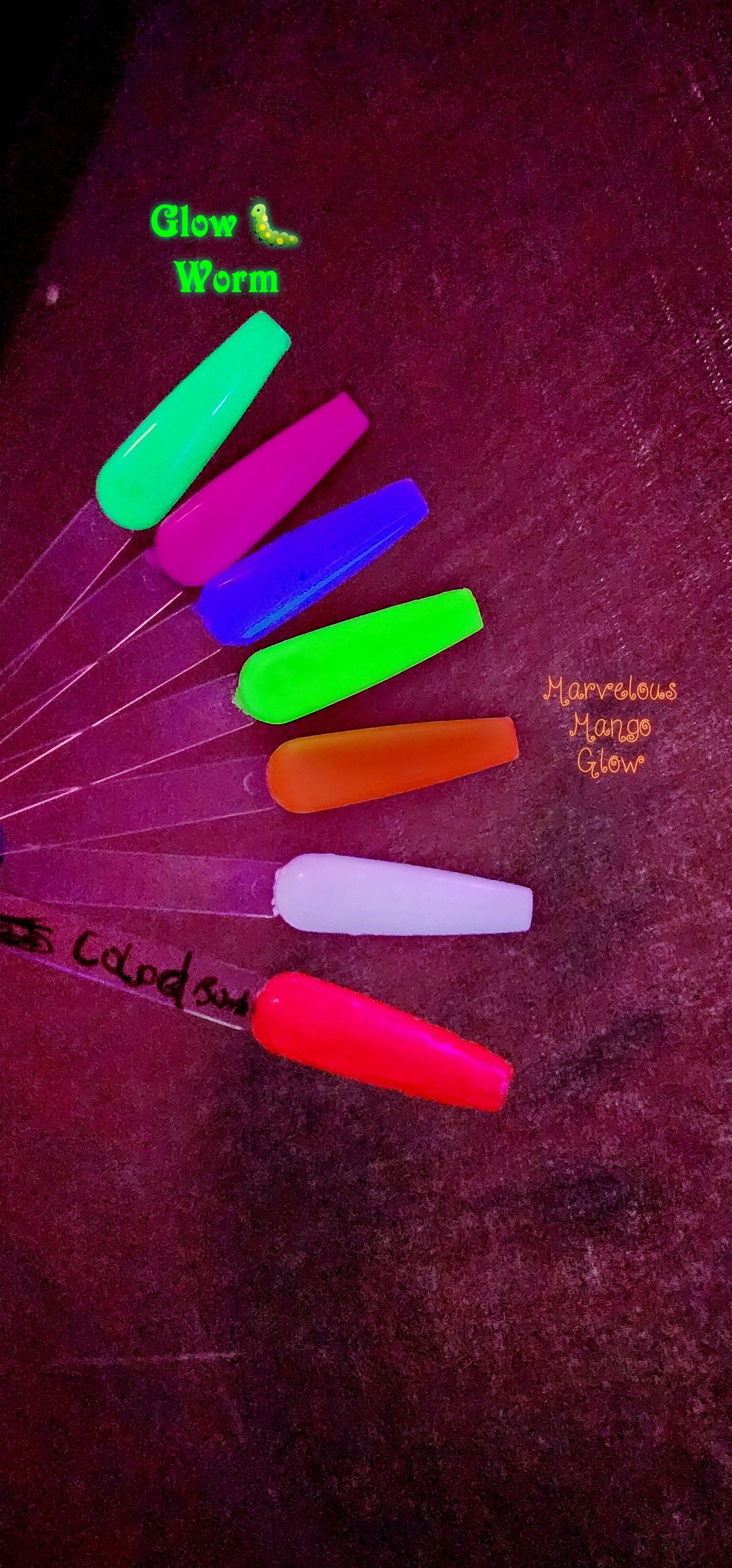 Complete Set of Summer neon Glows