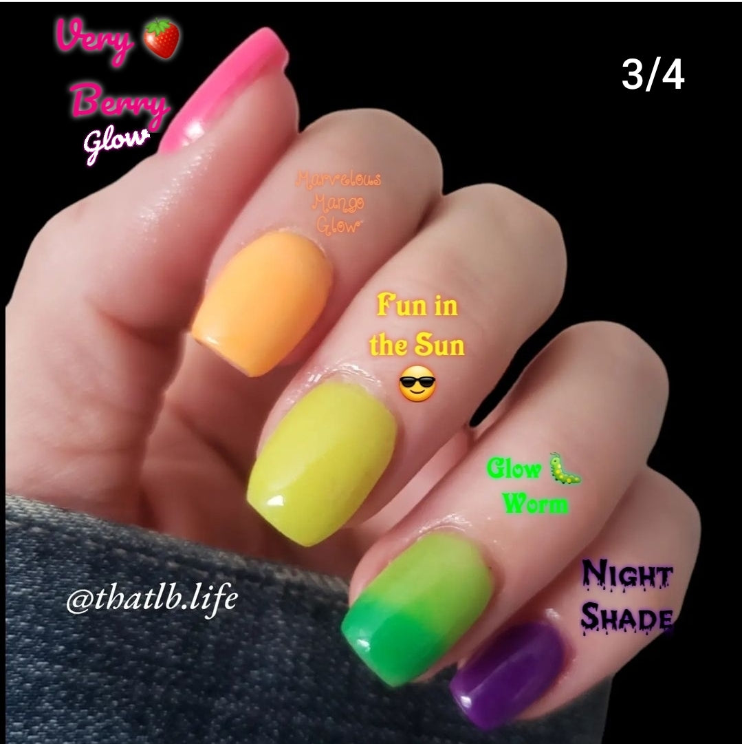 Complete Set of Summer neon Glows