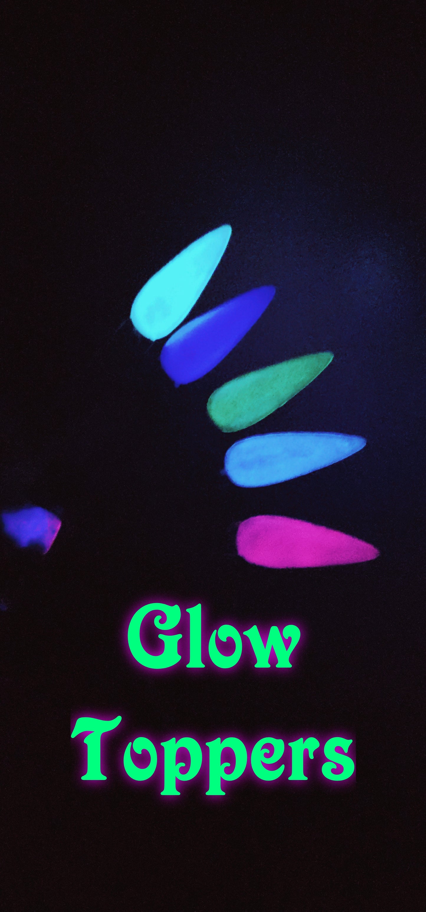 Aqua GlowTopper, dip powder