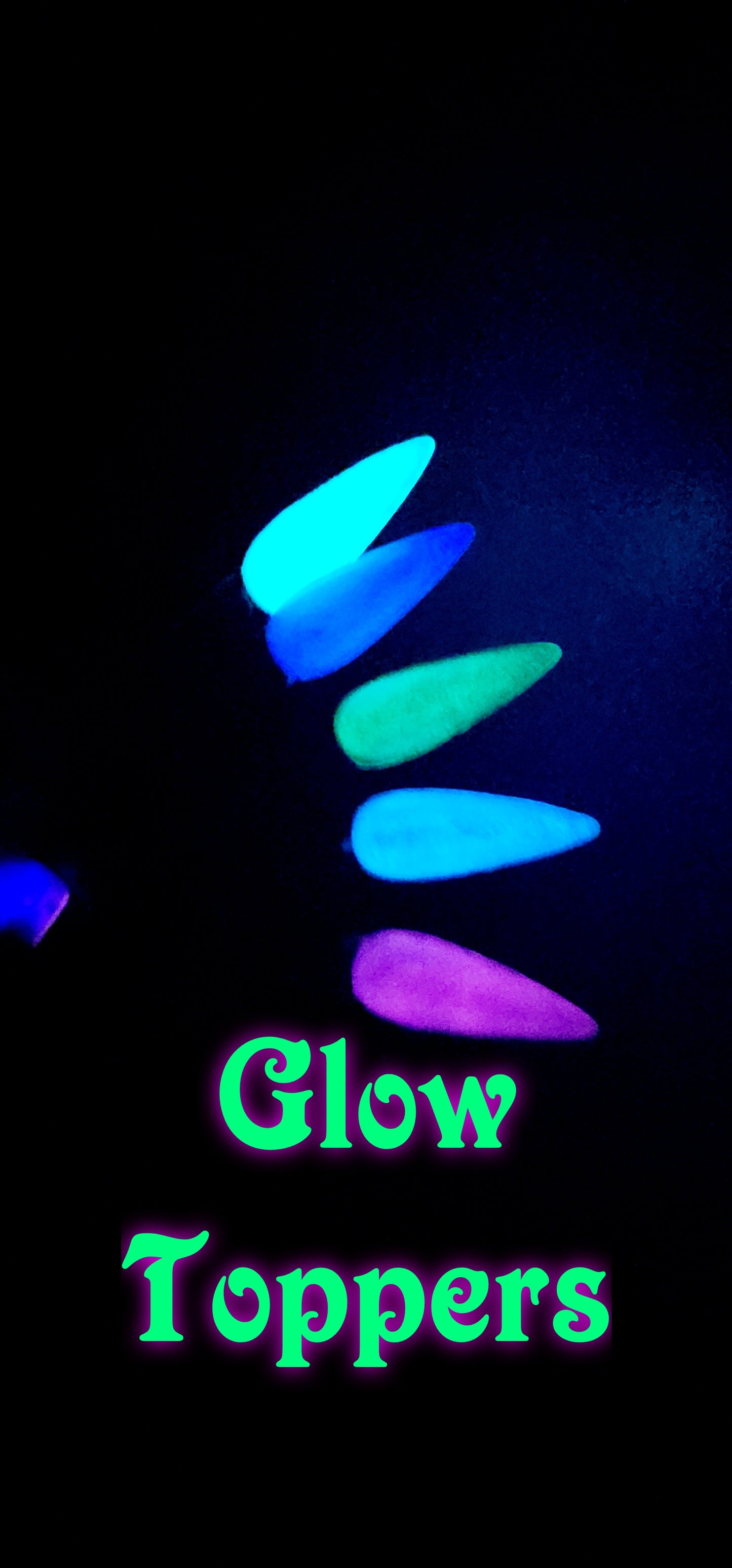 Glow Toppers Complete set