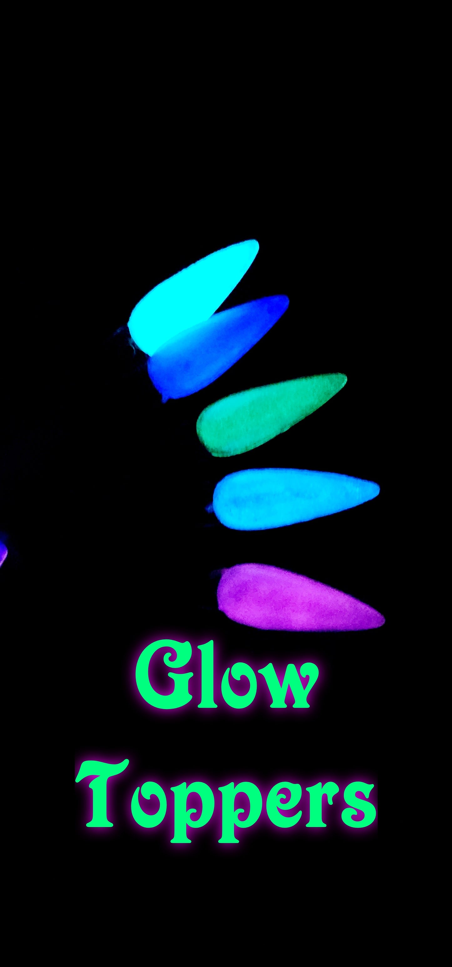 Glow Toppers Complete set