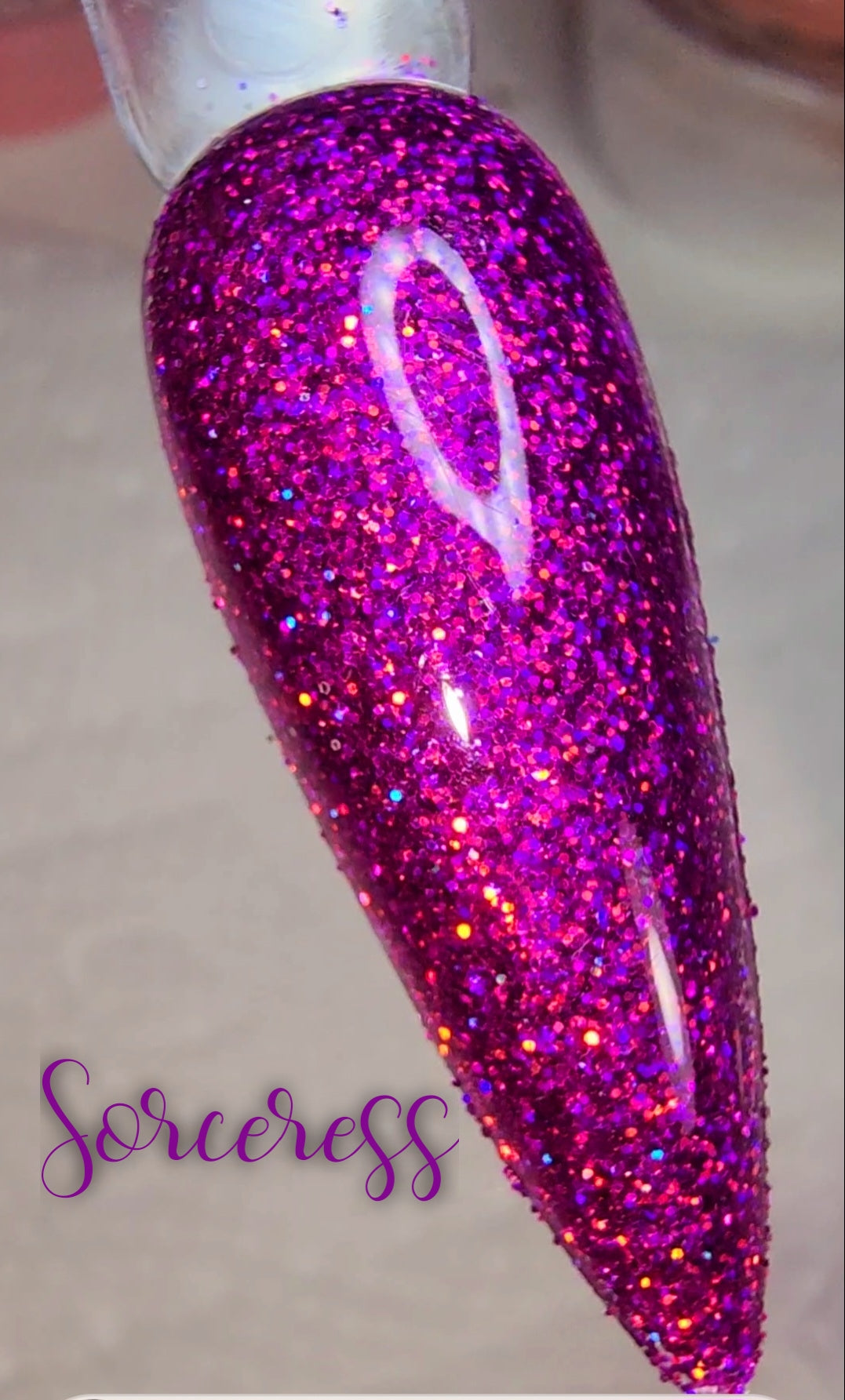 Sorceress, Halographic glitter dip powder