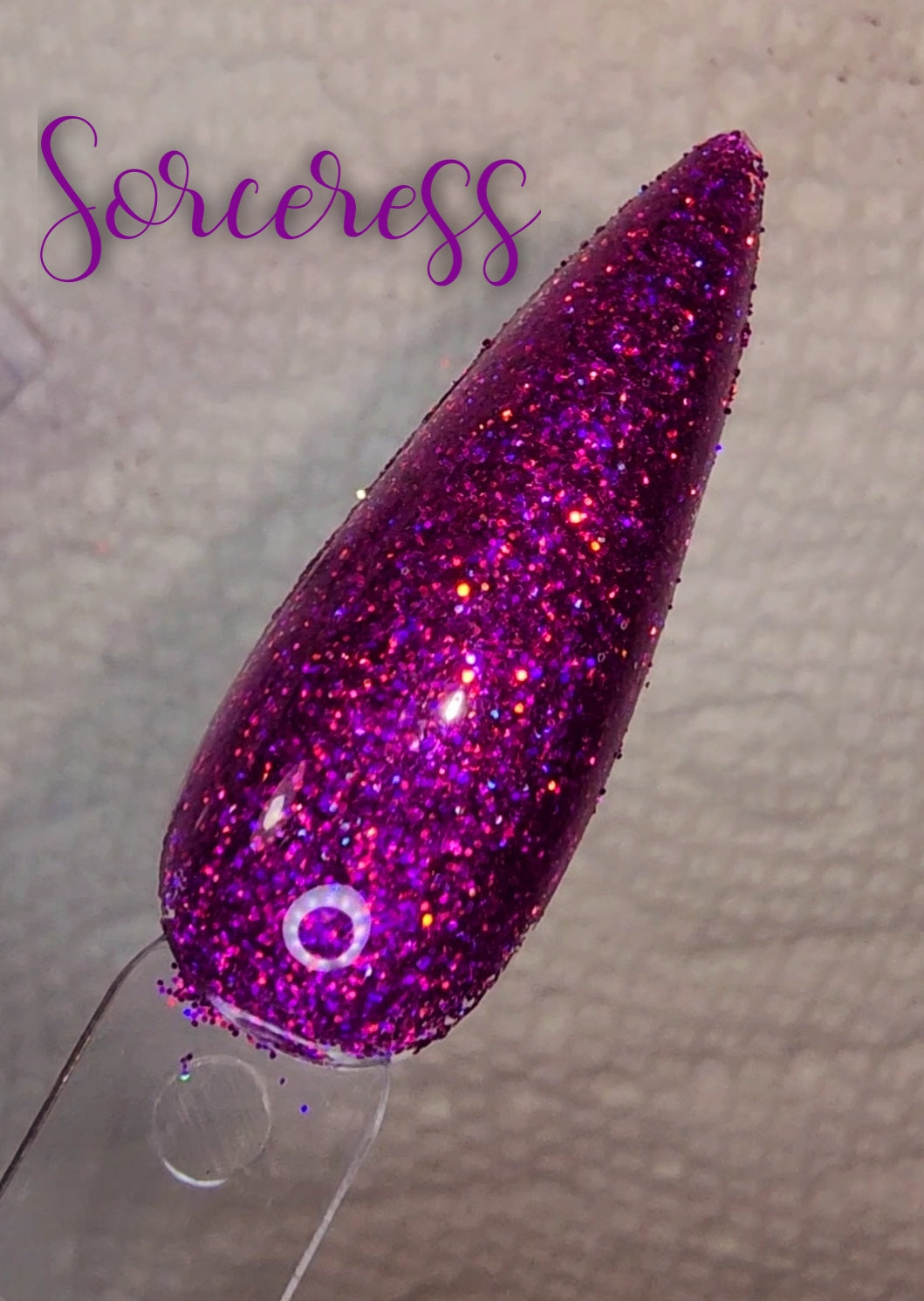 Sorceress, Halographic glitter dip powder