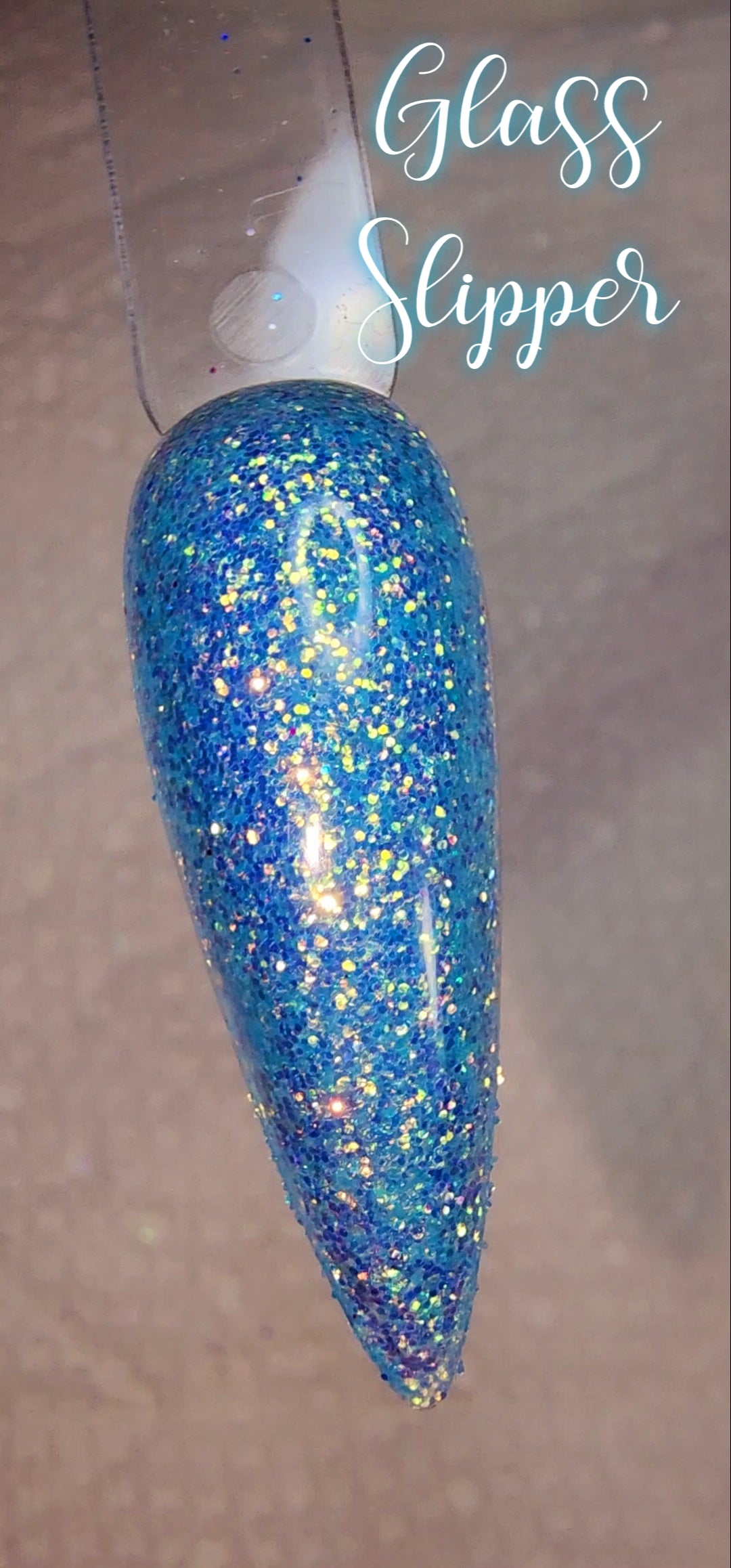 Glass Slipper reflective glitter dip powder