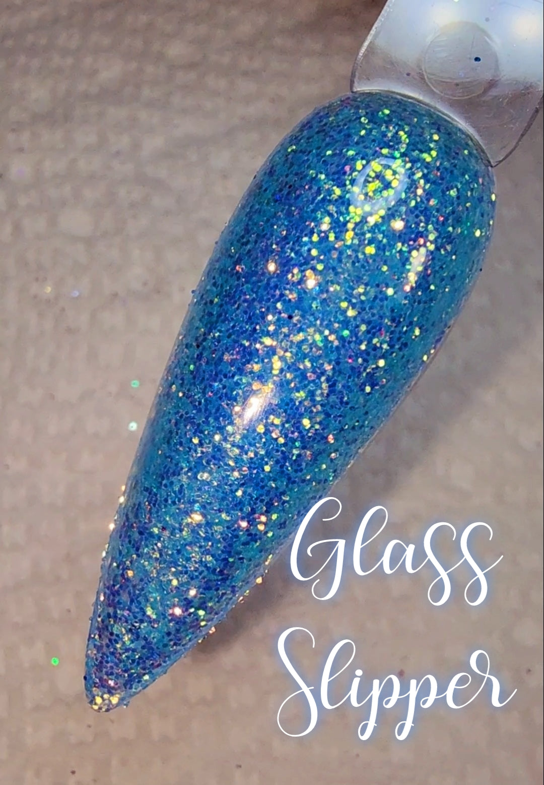 Glass Slipper reflective glitter dip powder