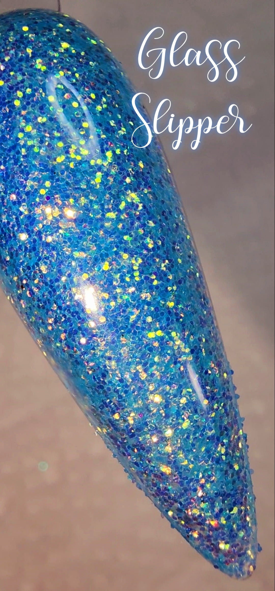 Glass Slipper reflective glitter dip powder