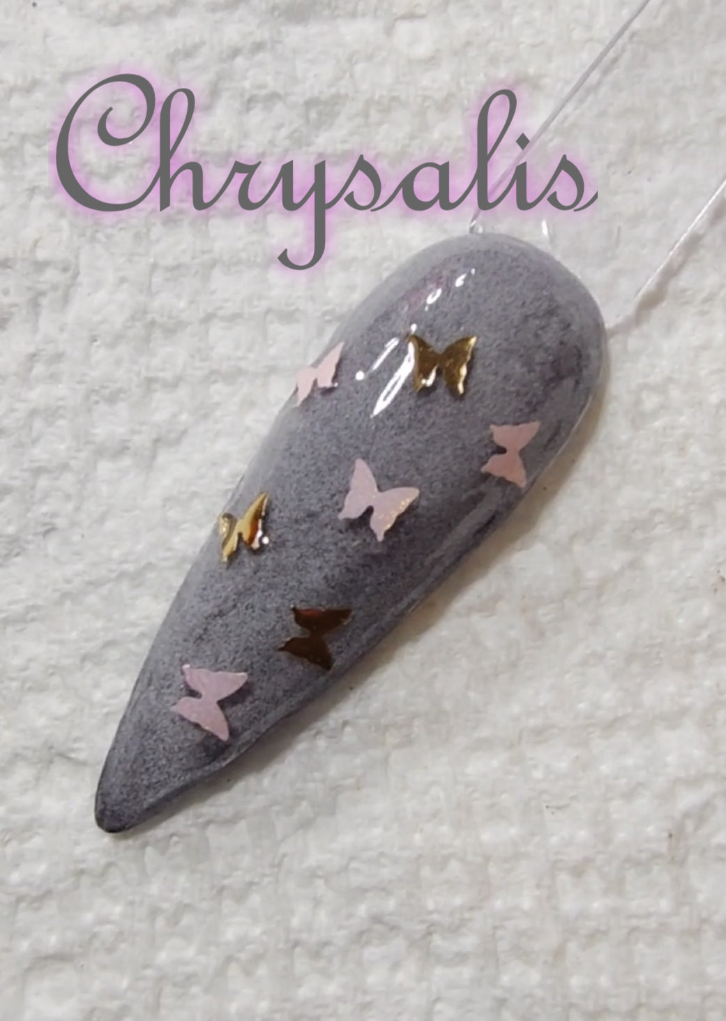 Chrysalis, color changing dip powder