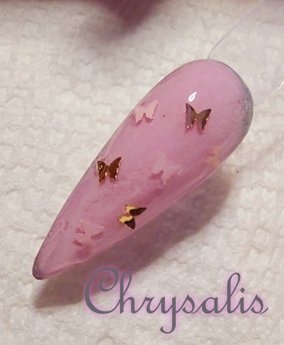 Chrysalis, color changing dip powder