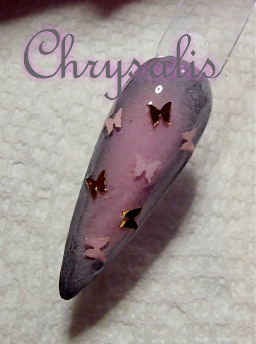 Chrysalis, color changing dip powder