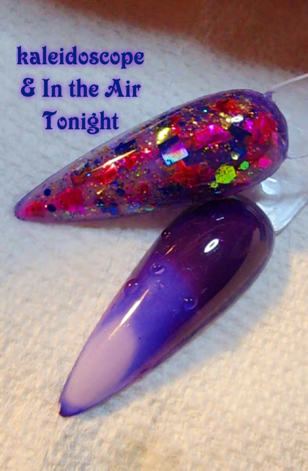 In the air tonight, triple thermal dip powder