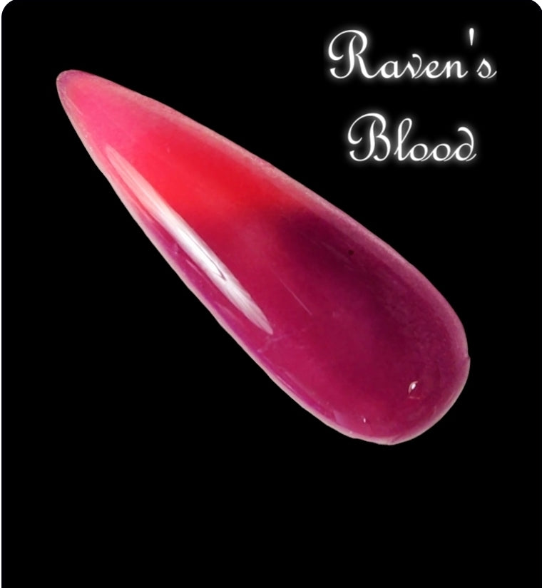 Ravens Blood, triple thermal dip powder