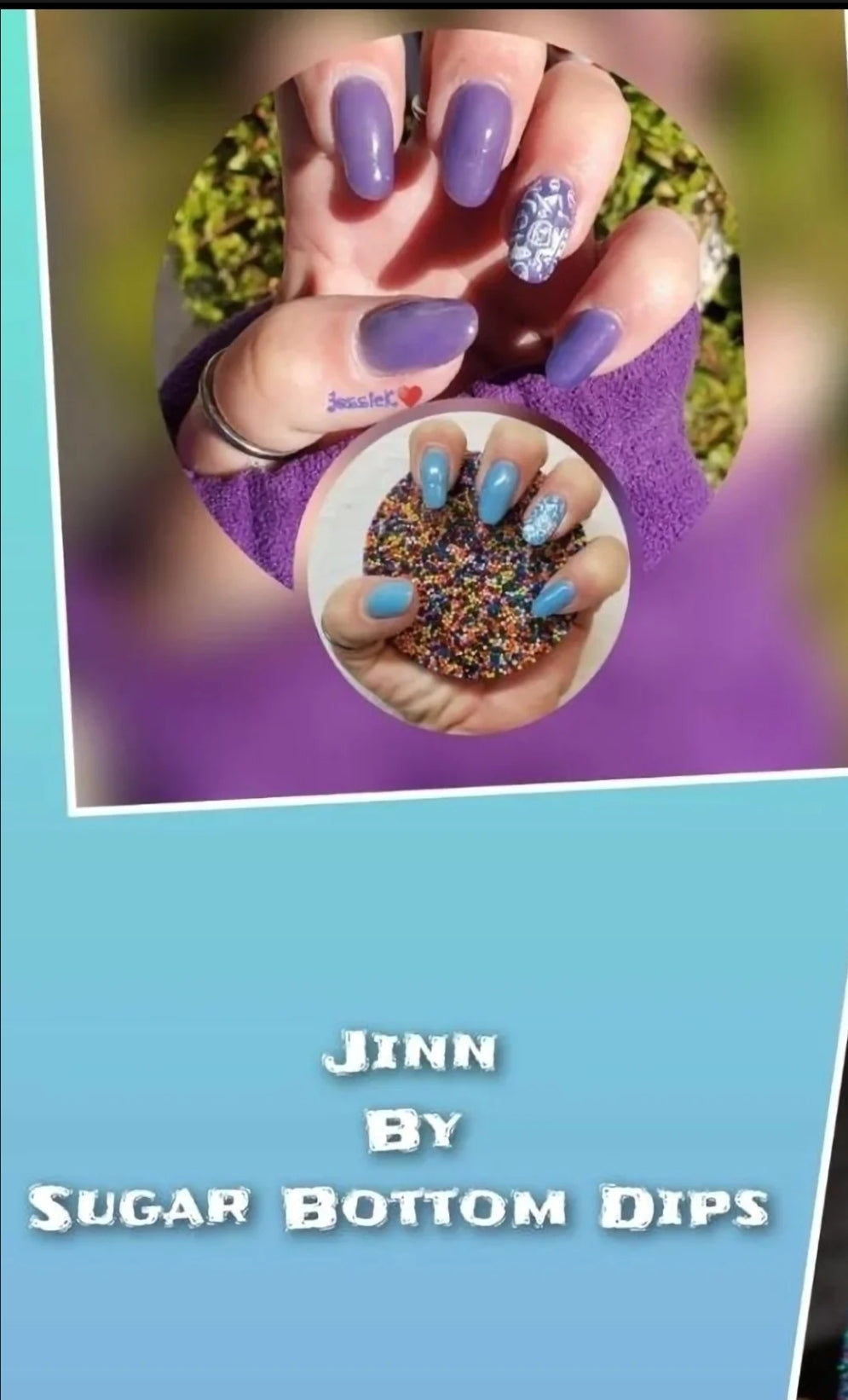 Jinn, uv sun color changing dip powder