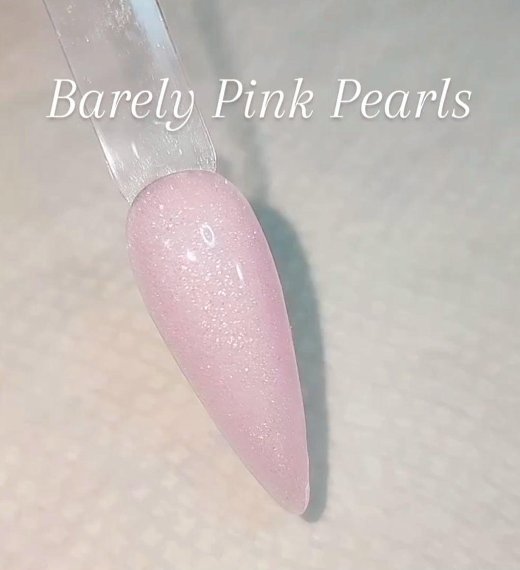 Barely Pink Pearls, Nail dip powder