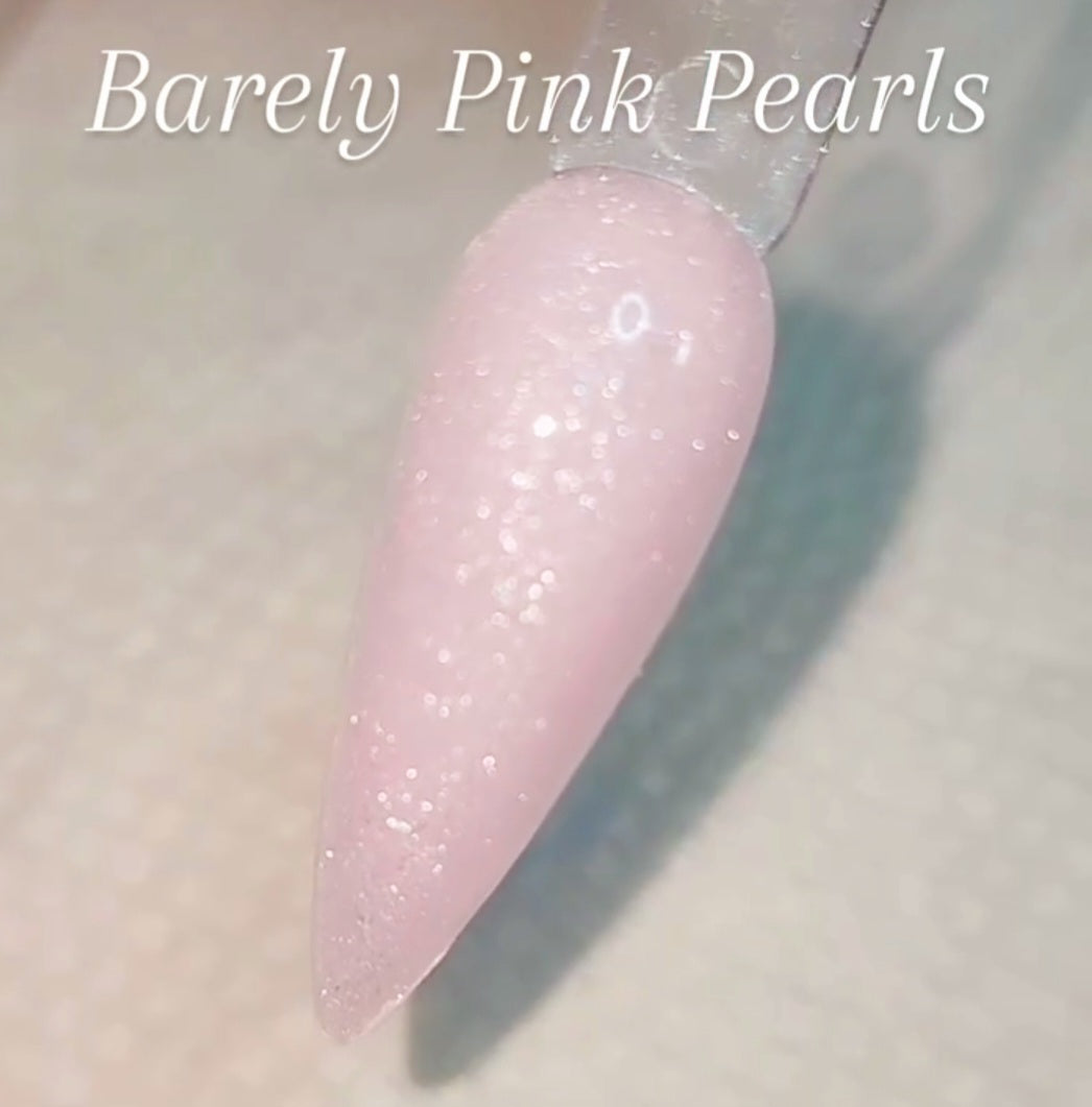 Barely Pink Pearls, Nail dip powder