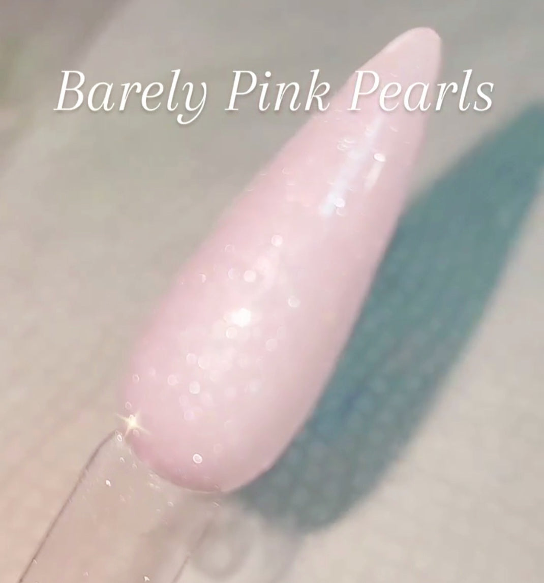 Barely Pink Pearls, Nail dip powder