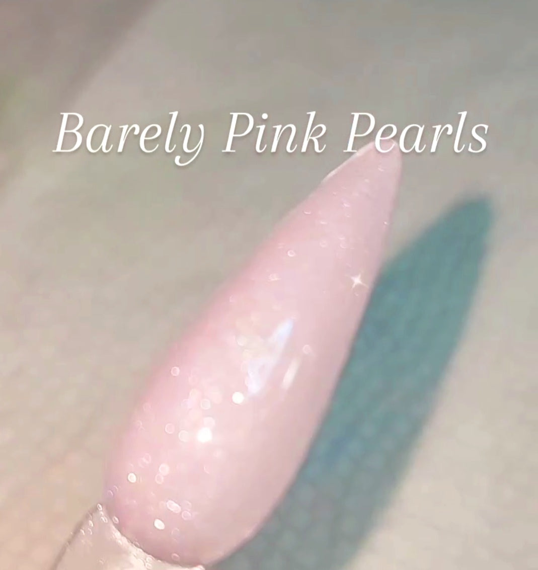 Barely Pink Pearls, Nail dip powder