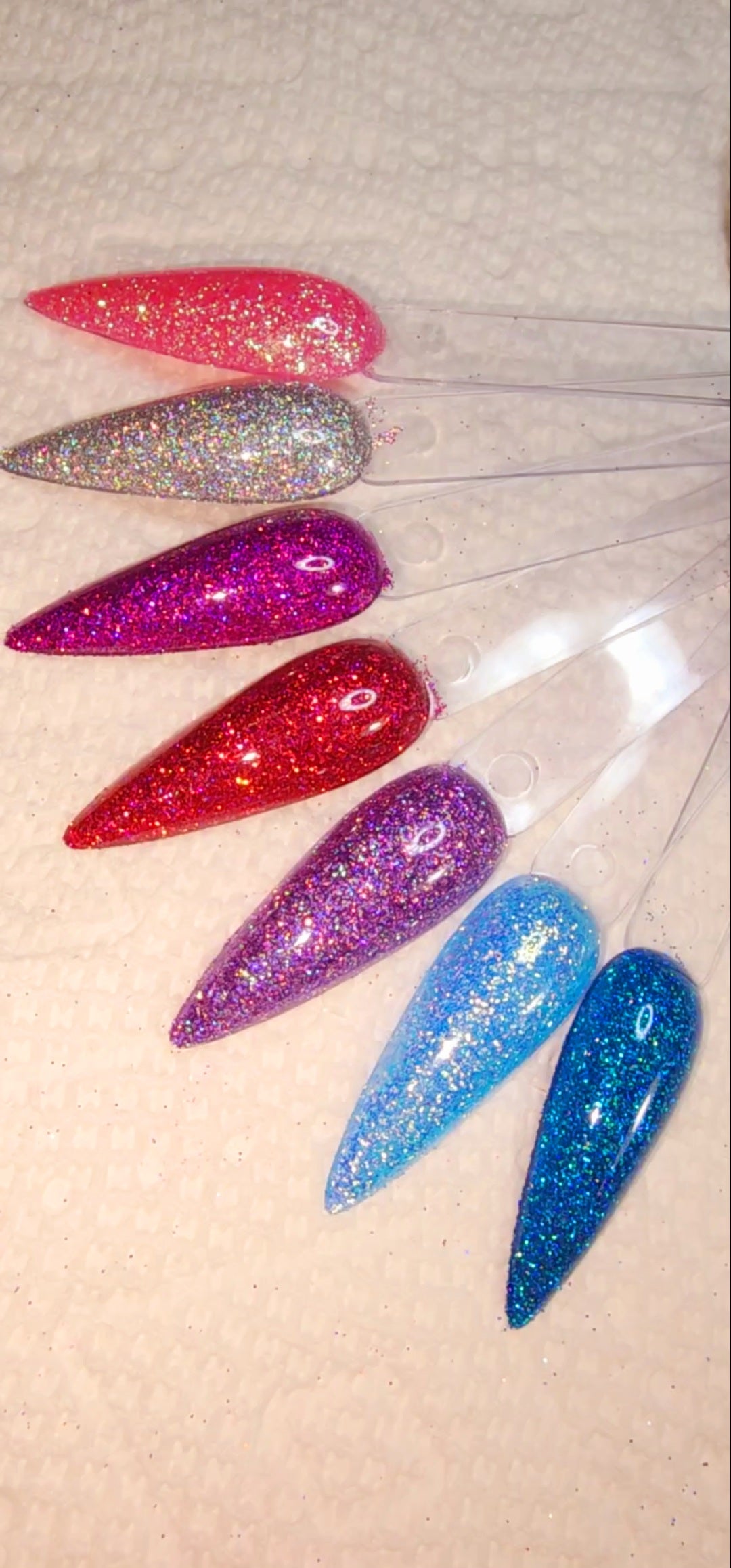 Glass Slipper reflective glitter dip powder