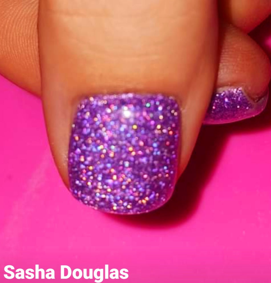 Magic Potion, purple halographic glitter dip powder