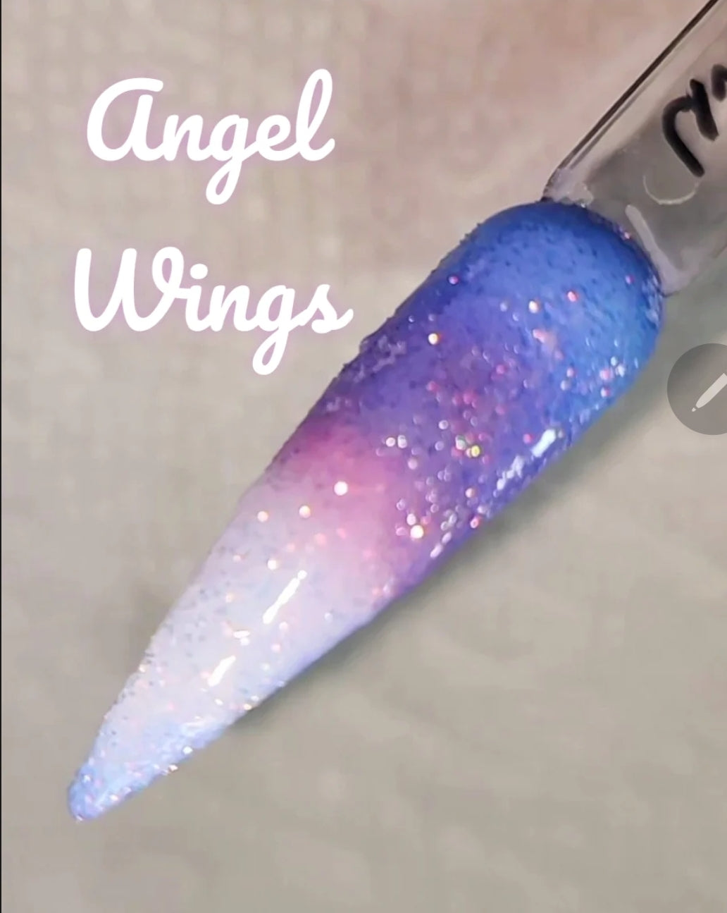 Angel Wings, uv/temp changing dip powder