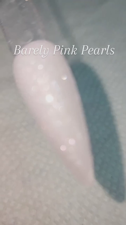 Barely Pink Pearls, Nail dip powder